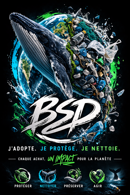 Pack de 5 Autocollants BSD - Collection Complète